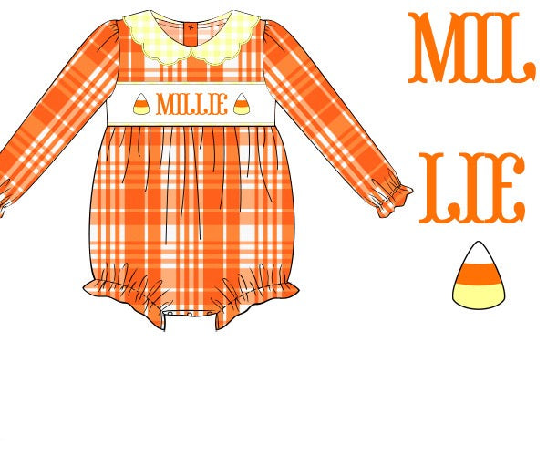 RTS: CANDY CORN GIRL BUBBLE