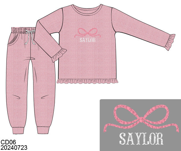 PO31: SETS BOW SWEATER