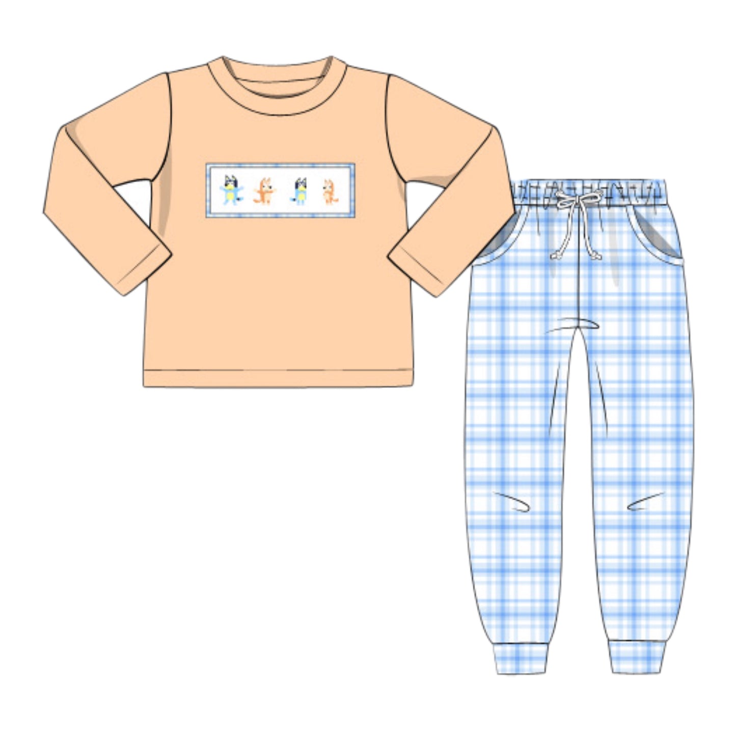 RTS: HEELER FAMILY BOY JOGGER SET