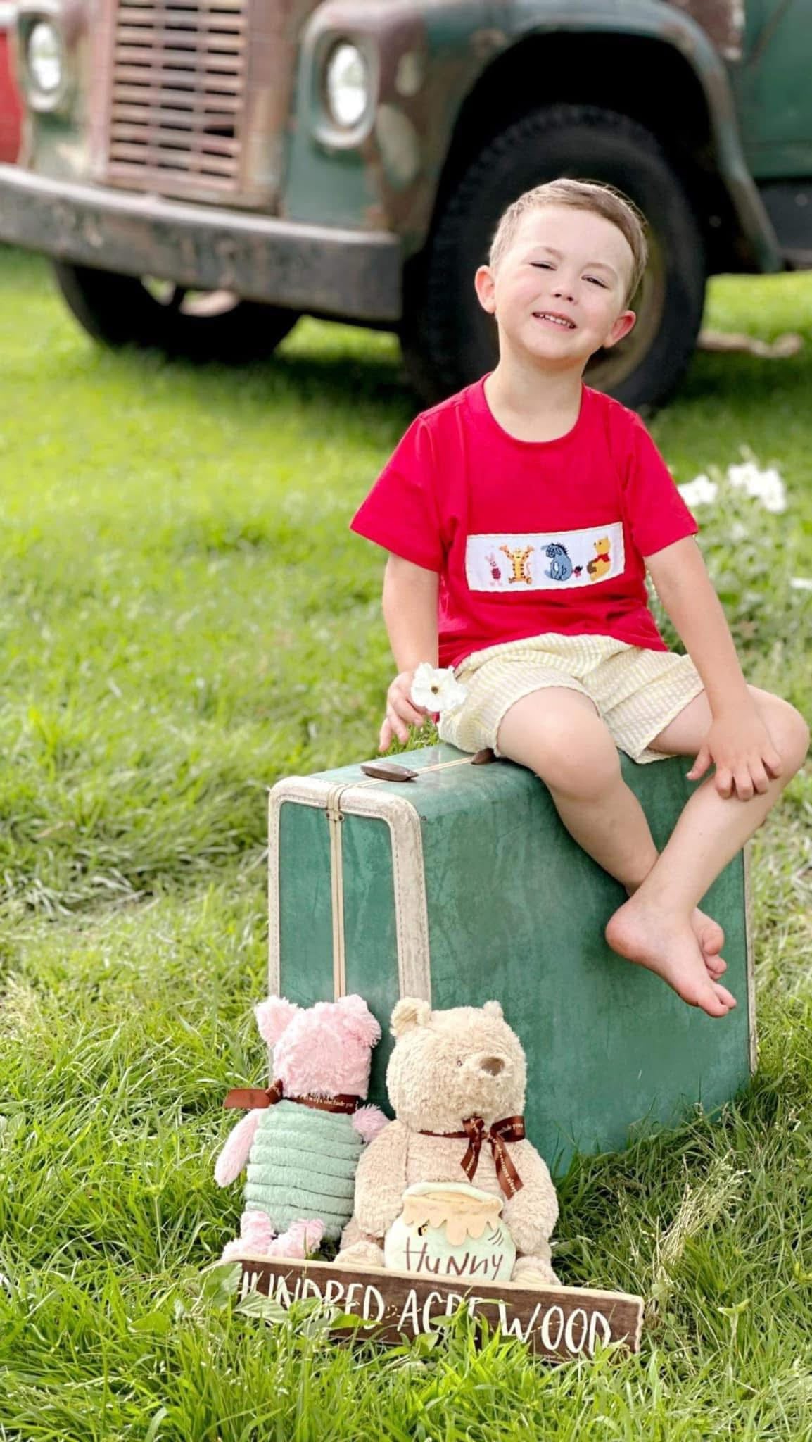 Preorder 26: Pooh and Friends Boy Short Set