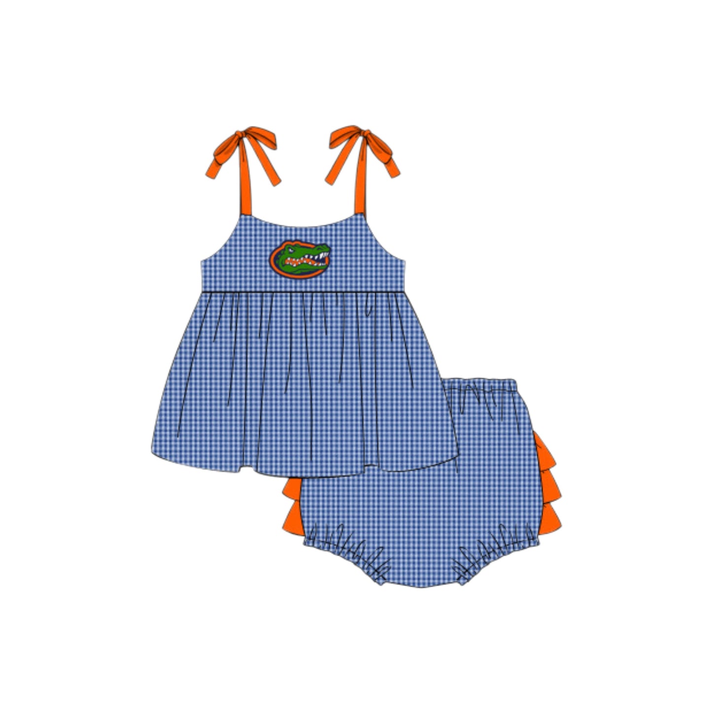 RTS: FLORIDA COLLEGIATE DIAPER SET