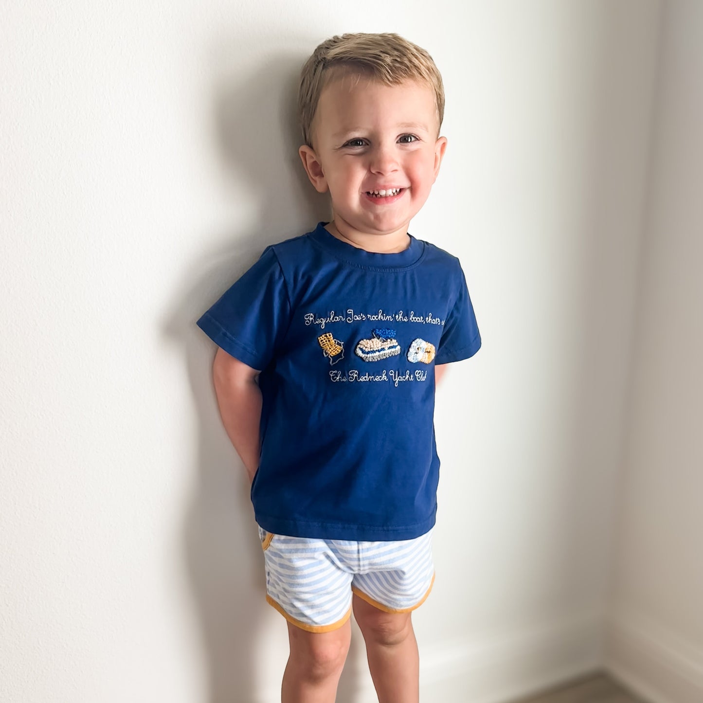 RTS: REDNECK YACHT CLUB BOY SHORT SET