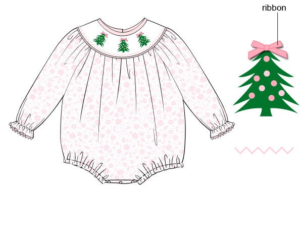 RTS: PINK TREE RIBBONS BUBBLE