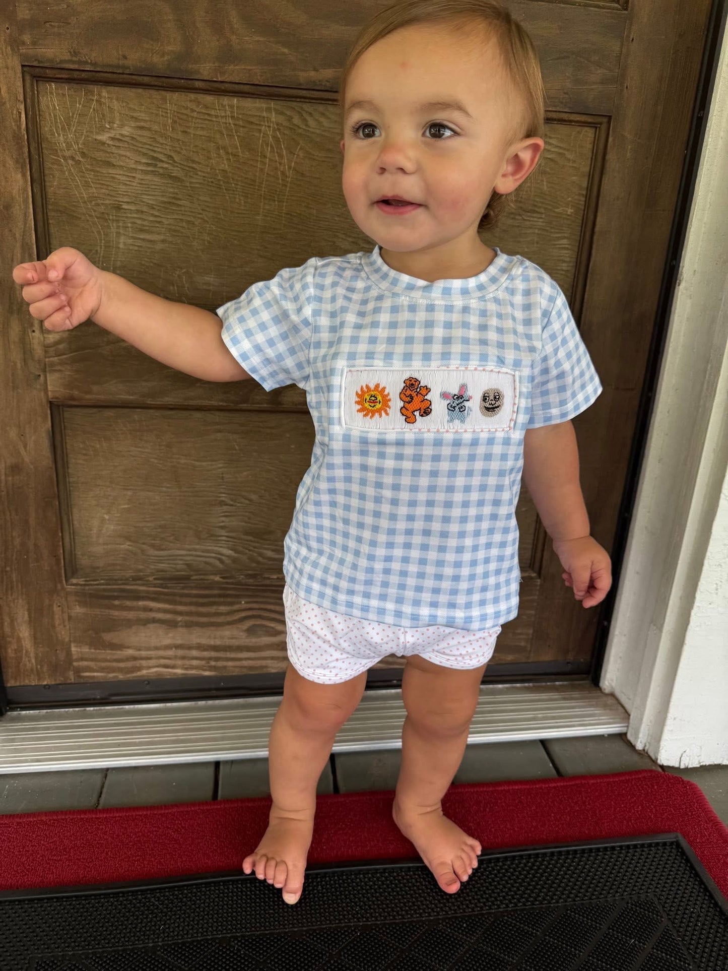 RTS: BEAR IN THE BIG BLUE HOUSE BOY SHORT SET