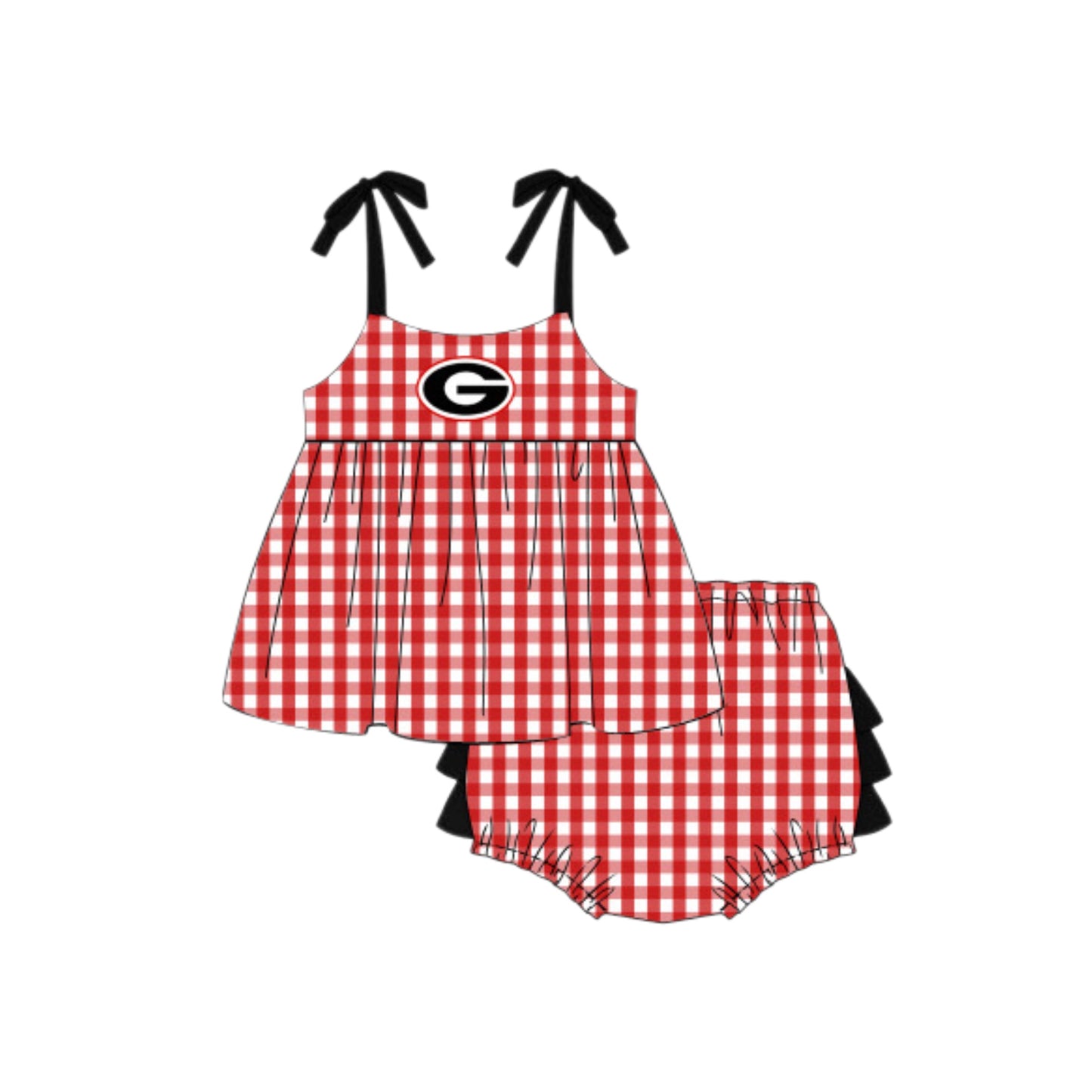 RTS: GEORGIA COLLEGIATE DIAPER SET