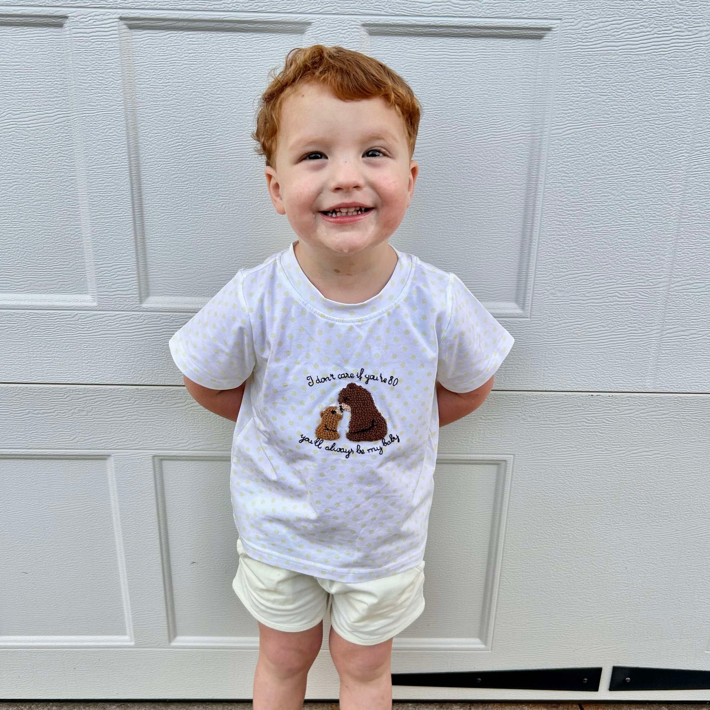 RTS: YOU'LL ALWAYS BE MY BABY BOY SHORT SET