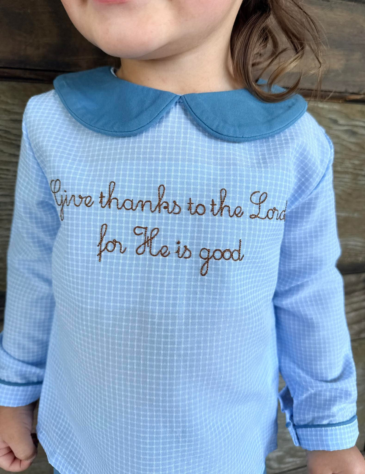 RTS: GIVE THANKS BOY PANT SET