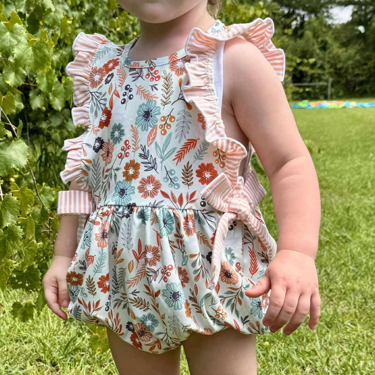 RTS: Peachy Floral Play - Girl Bubble