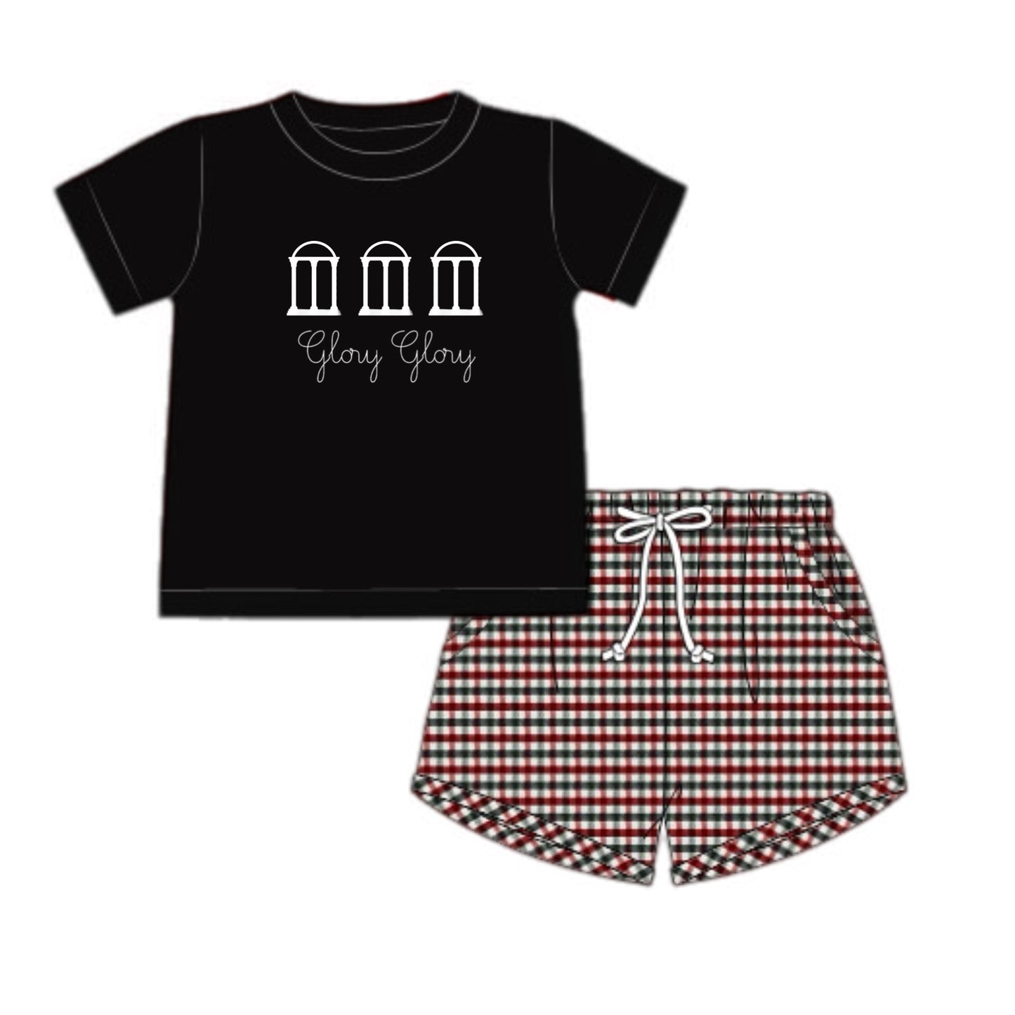 RTS: GLORY GLORY BOY SHORT SET
