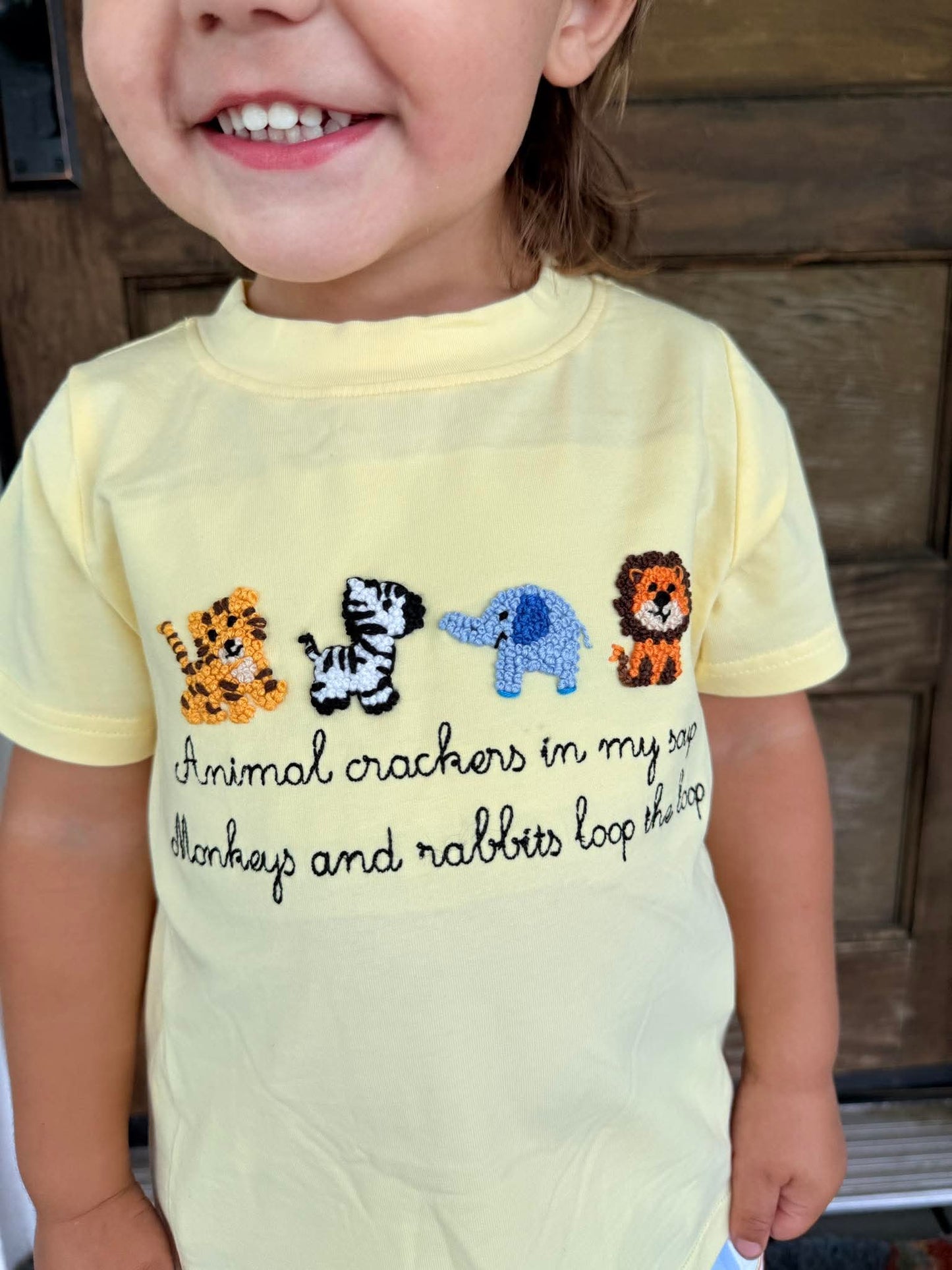 RTS: ANIMAL CRACKERS BOY SHORT SET