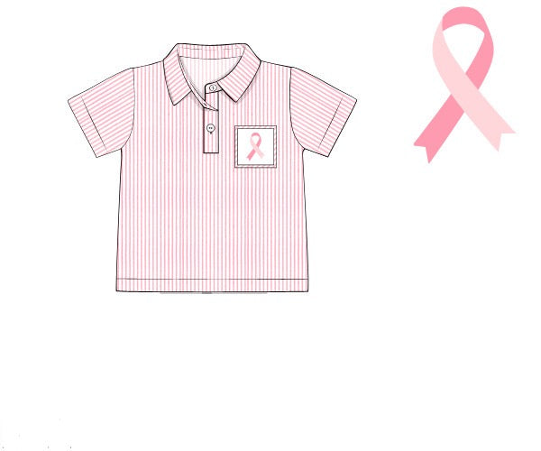 RTS: BREAST CANCER AWARENESS BOY SHIRT