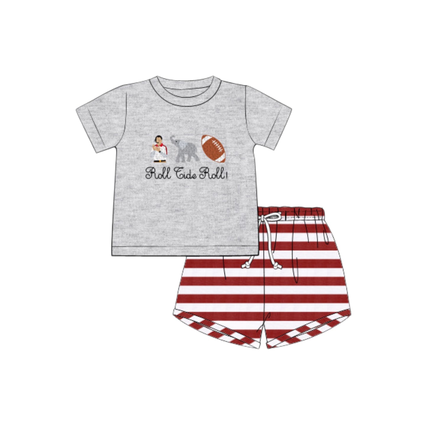 RTS: NICK SABAN BOY SHORT SET