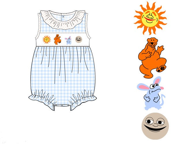RTS: BEAR IN THE BIG BLUE HOUSE GIRL BUBBLE