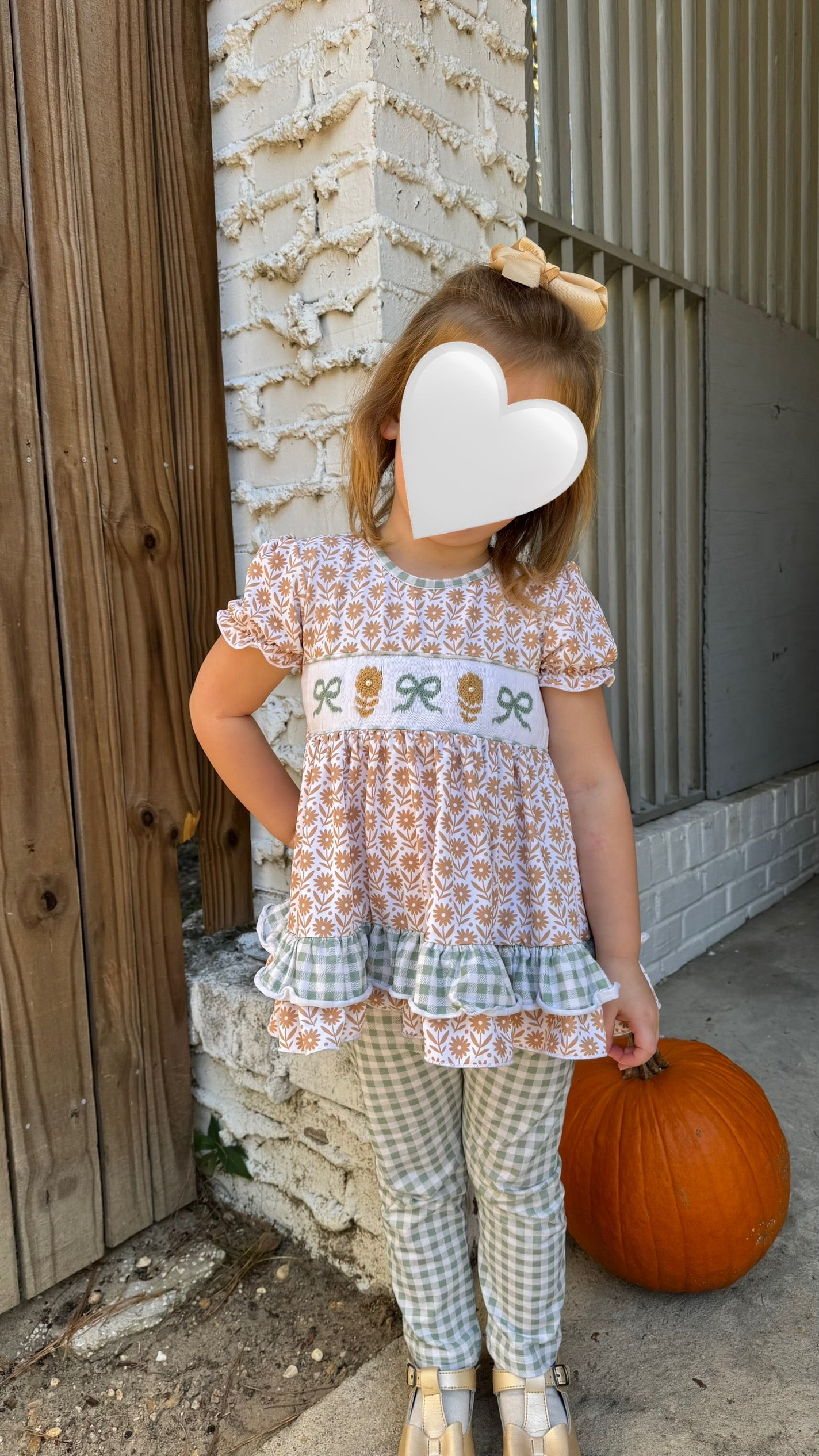 RTS: Golden Sunflower Pant Set