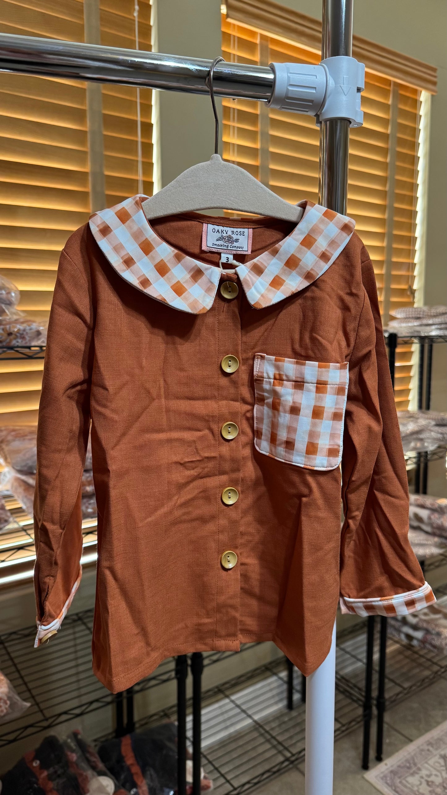 RTS: Amber Sunsets Boy Shacket