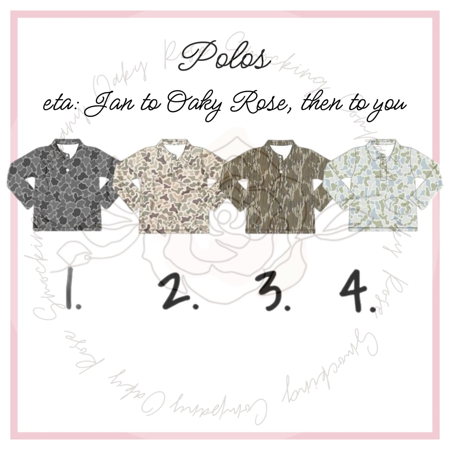 CAMO BLACK FRIDAY: Polos