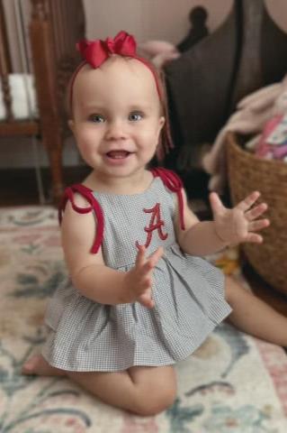 RTS: ALABAMA COLLEGIATE DIAPER SET