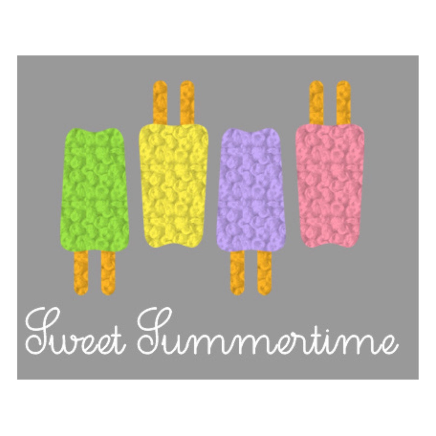 RTS: French Knot Popsicles - Girl Short Set
