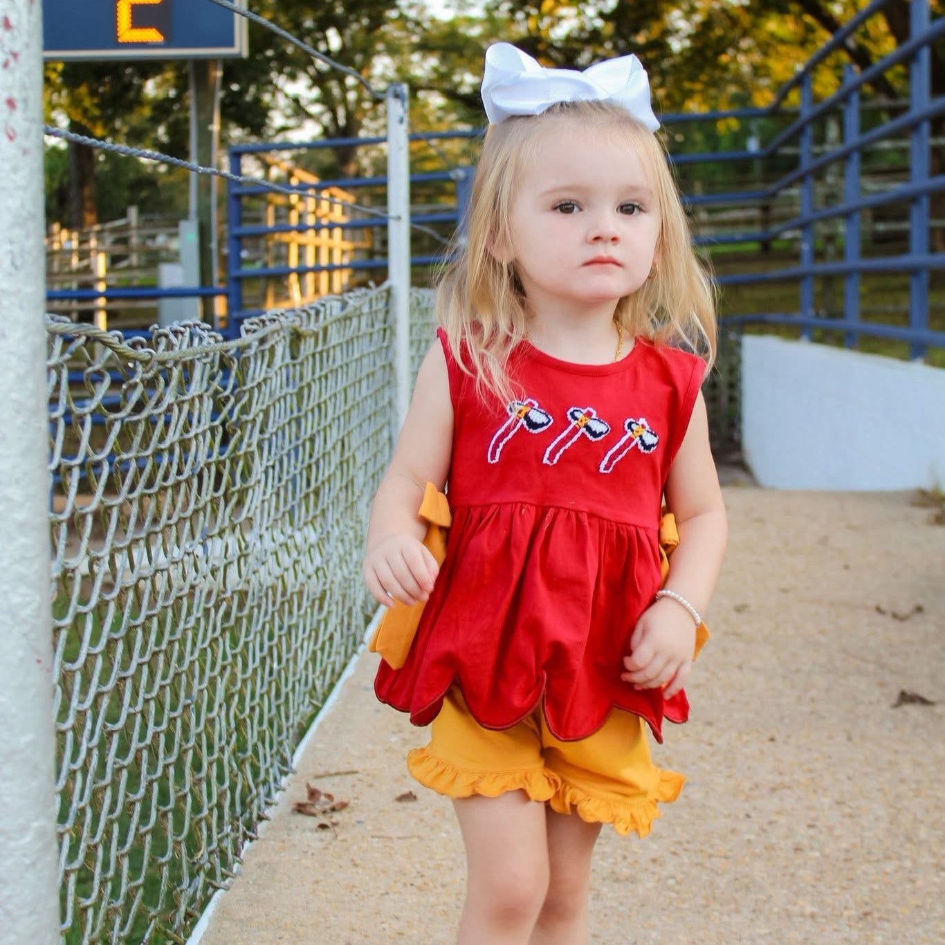 RTS: TOMAHAWK GIRL SHORT SET