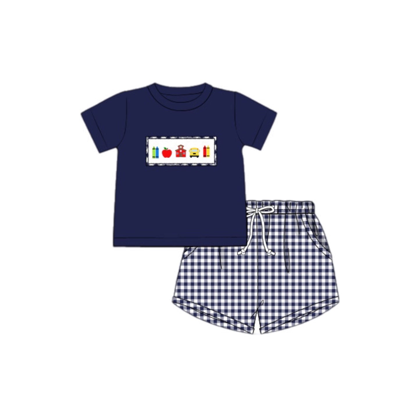 RTS: BTS BOY SHORT SET