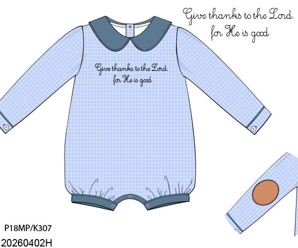 PO29: GIVE THANKS BOY BUBBLE