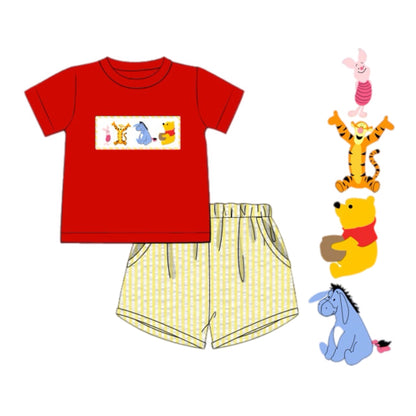 Preorder 26: Pooh and Friends Boy Short Set