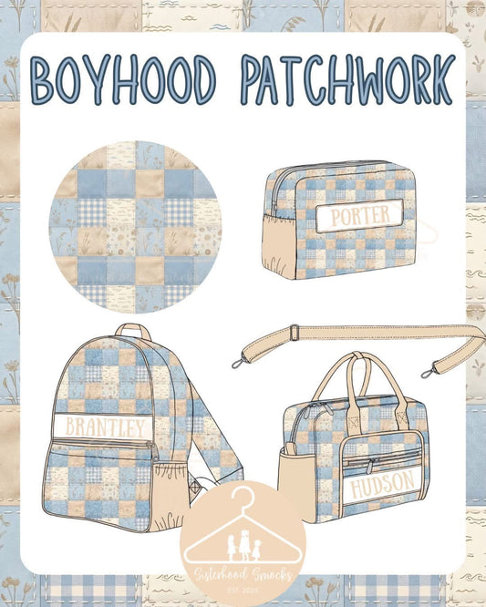 Boyhood Patchwork Luggage-ETA NOVEMBER
