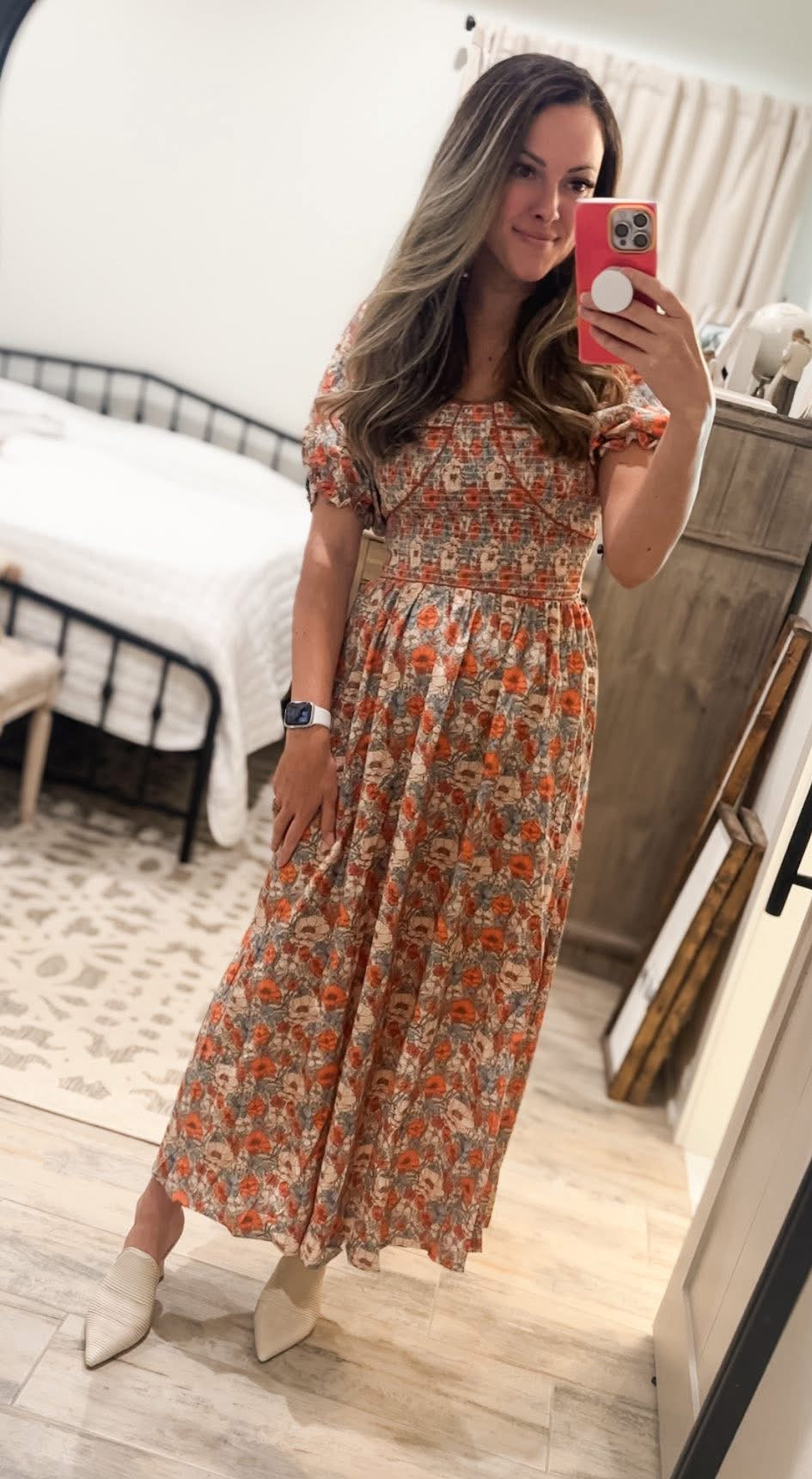 RTS: HARVEST BLOOMS MOM DRESS
