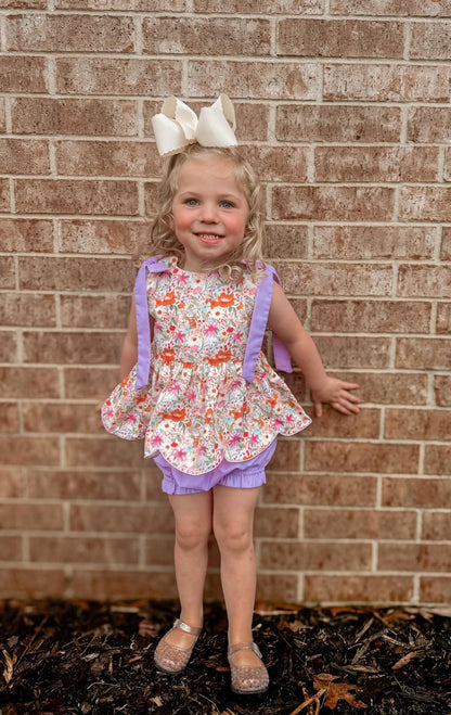 RTS: SPRINGTIME SCALLOPS GIRL DIAPER SET