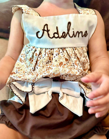 RTS: GOLDEN GROVE GIRL DIAPER SET