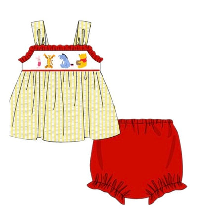 POOH GIRL DIAPER SET