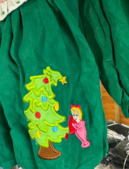 RTS: WHERE ARE YOU CHRISTMAS DIAPER SET (DRESS LENGTH FOR 5T+)