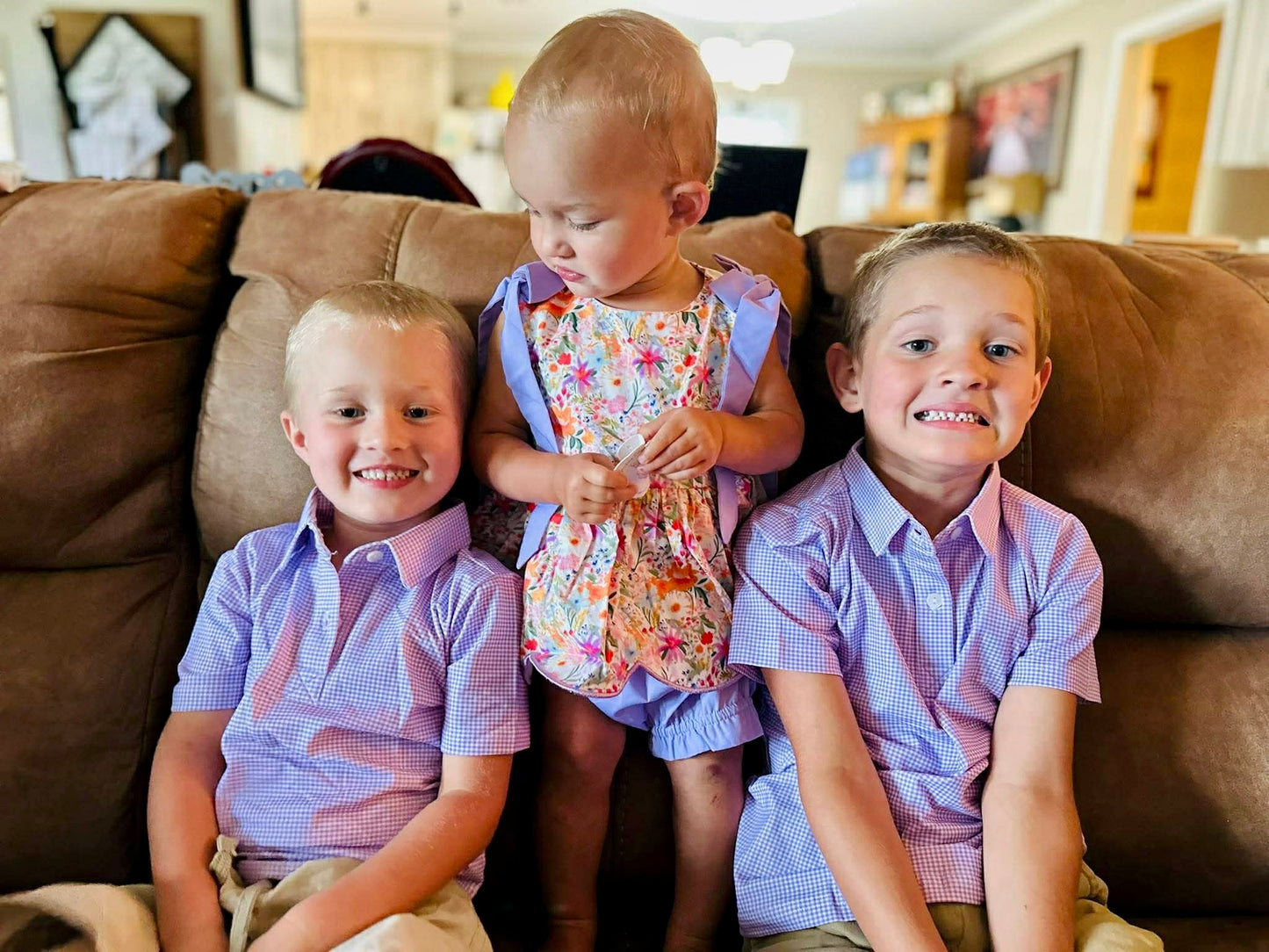 RTS: SPRINGTIME SCALLOPS BOY POLO