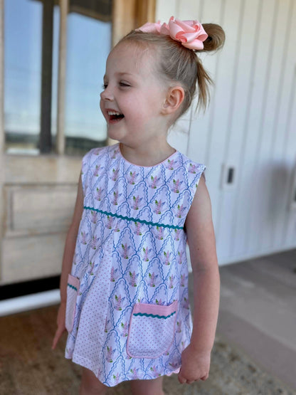 RTS: PREPPY CRAYONS GIRL SHORT SET