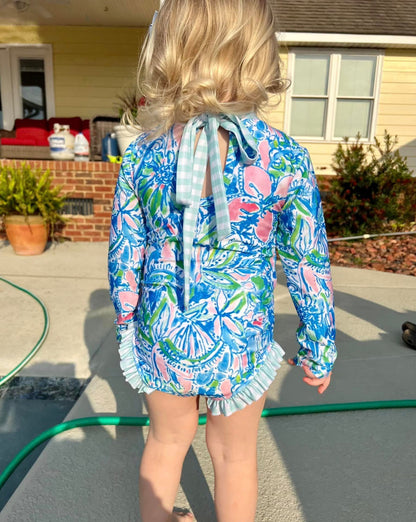 FAMILY SWIM: GIRL RASHGUARD