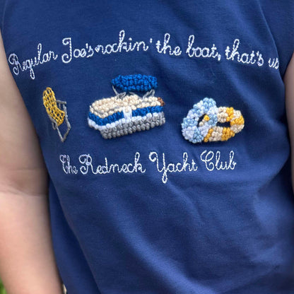 RTS: Redneck Yacht Club - Girl Diaper Set