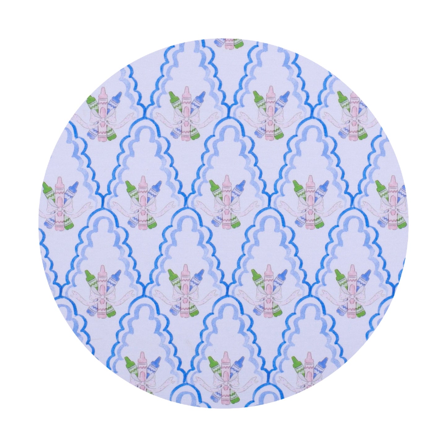 Preorder 26: Preppy Crayon Bouquet Girl Diaper Set