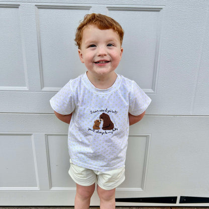 RTS: YOU'LL ALWAYS BE MY BABY BOY SHORT SET