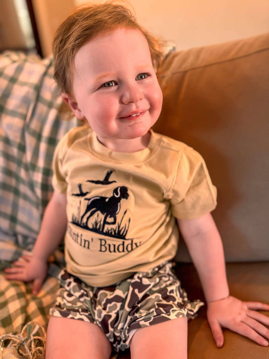 RTS: BOWS & BIRD DOGS BOY SHORT SET