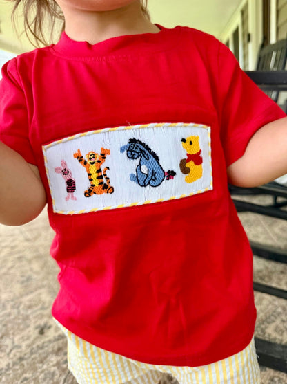 RTS: POOH BOY SHORT SET