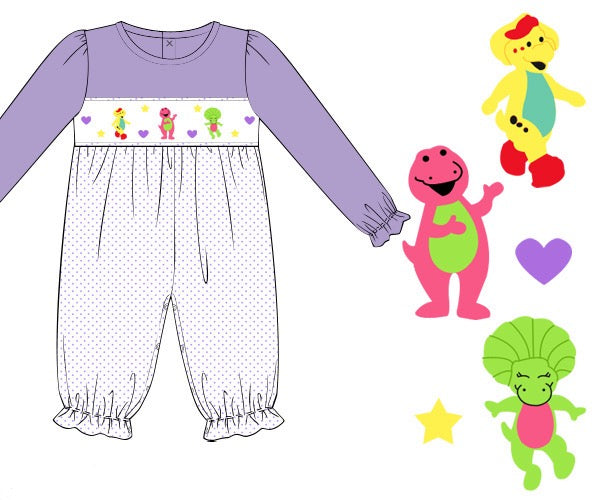 BARNEY (Winter Version): ROMPER