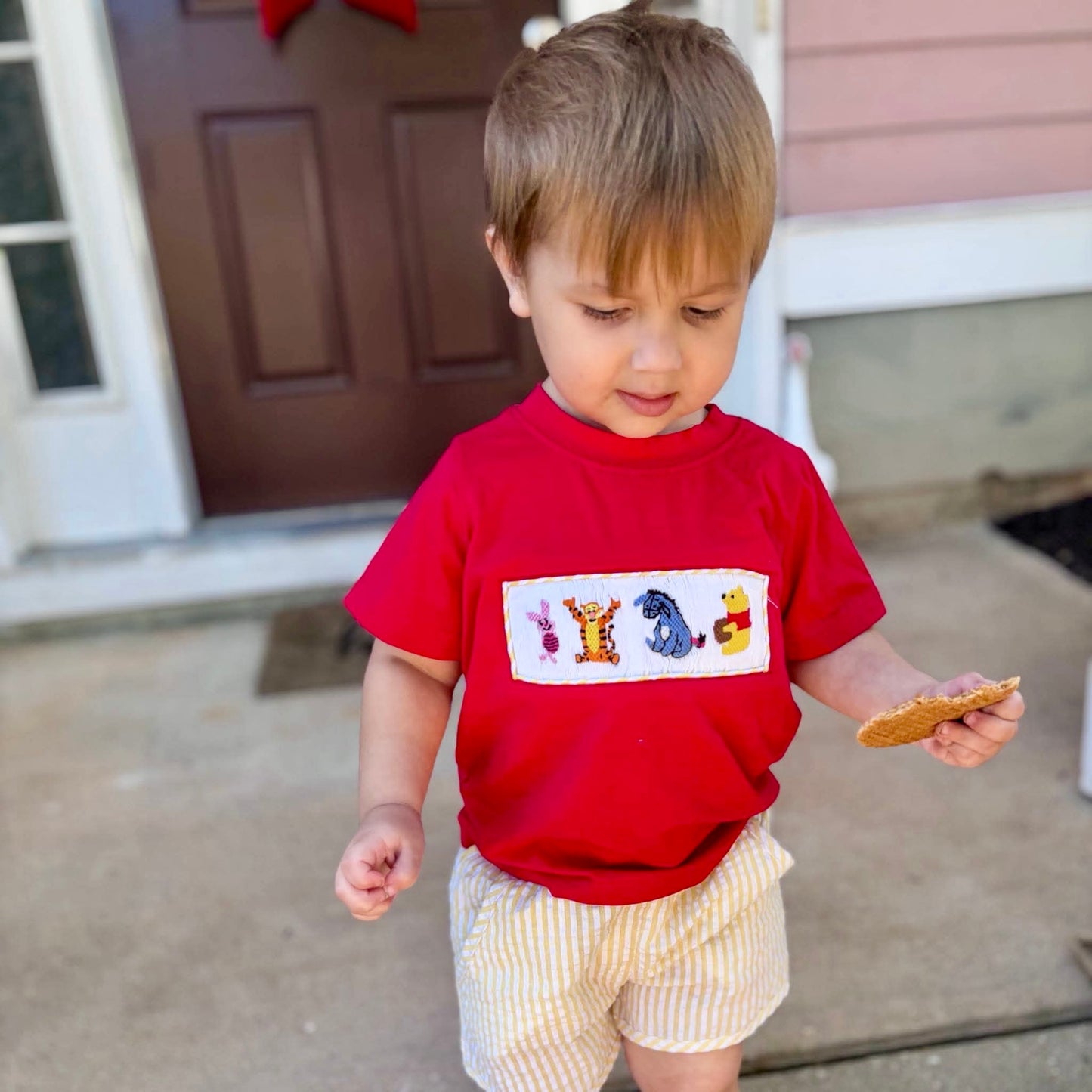RTS: POOH BOY SHORT SET