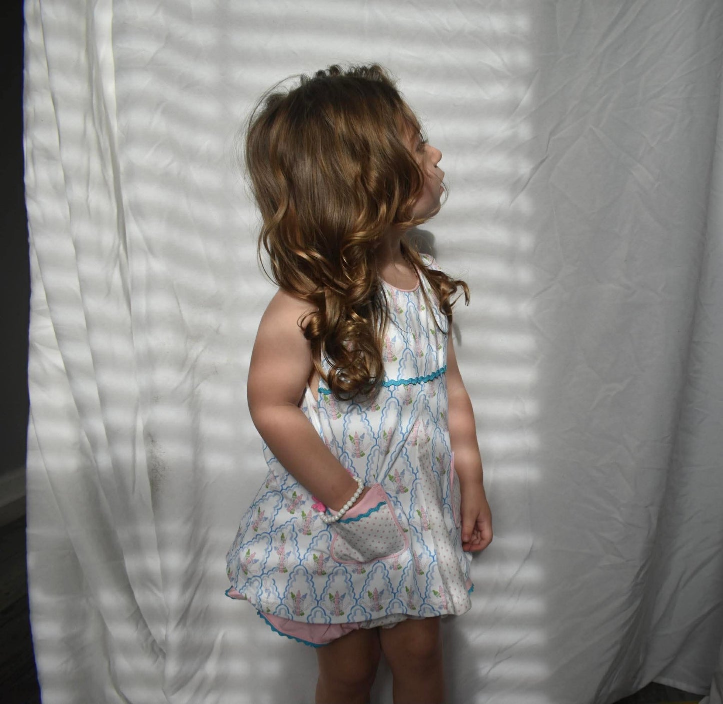 RTS: PREPPY CRAYONS GIRL DIAPER SET