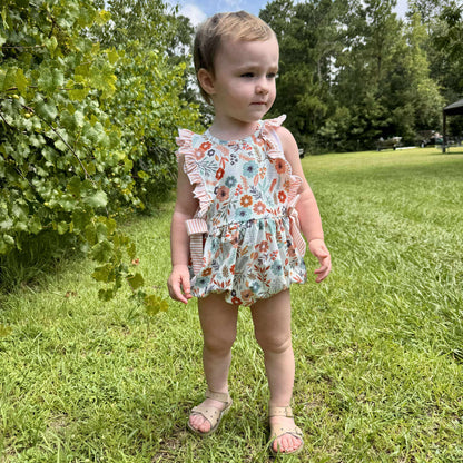 RTS: Peachy Floral Play - Girl Bubble