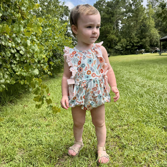 RTS: PEACHY FLORAL PLAY GIRL BUBBLE
