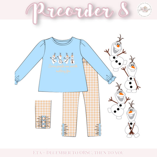 WORTH MELTING FOR - GIRL PANT SET