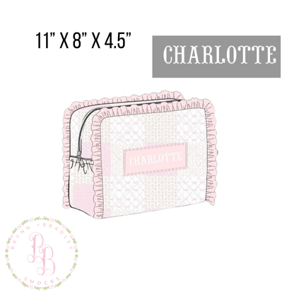 PO30: Parker’s Patchwork Smocked Accessory Bag- ETA: October