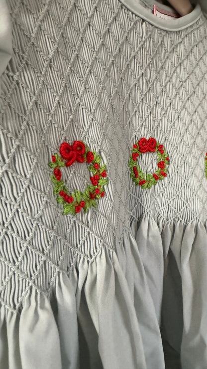 RTS: SAGE WREATHS DIAPER SET (DRESS LENGTH FOR 5T+)