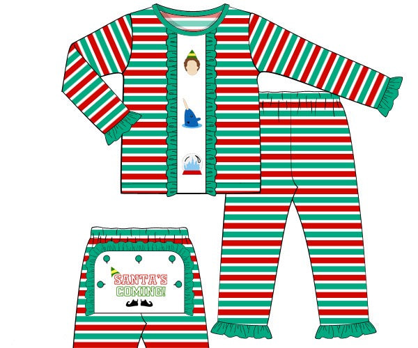 GIRL CHRISTMAS MOVIE PJS: ELF