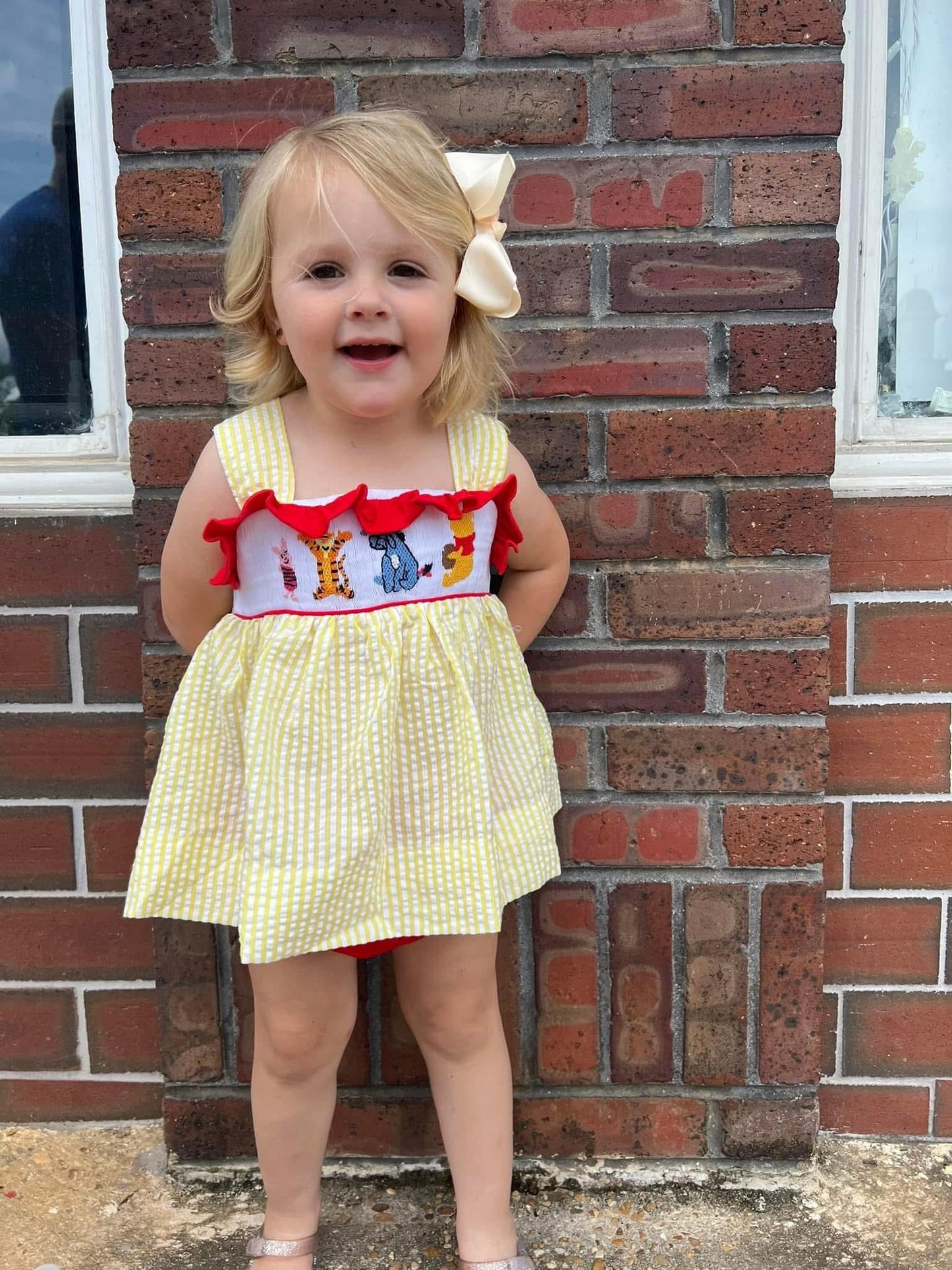 Preorder 26: Pooh and Friends Girl Diaper Set (DRESS LENGTH FOR 5T+)